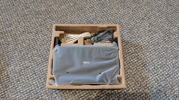 Foto des Cudy WR3000 in seiner Verpackung